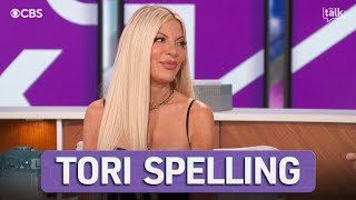 Tori Spelling Addresses Friendship with Anna Delvey [upl. by Betty395]