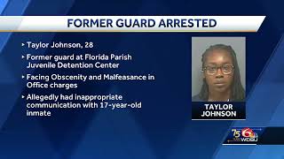 Florida Parish Detention Guard Gets Arrested AFTER HAVING LEWD COMMUNICATIONS W YOUNG INMATE [upl. by Aihsela]