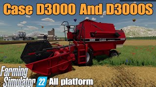 Case D3000 And D3000S  FS22 mod for all platforms [upl. by Tine]