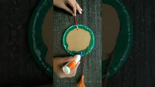 DIY Wall Hanging ll Diwali Wall Hanging From Paper ytshortsdiwalispecialviralshortsdiycrafts [upl. by Leotie]