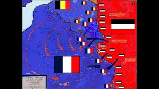 HOI4 Schlieffen Plan Western Front [upl. by Dasteel517]