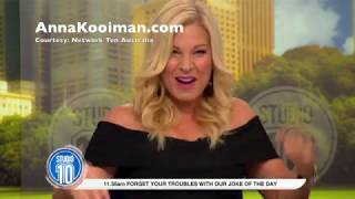 Anna Kooiman Announces Pregnancy on Morning TV Chat Show in Australia [upl. by Elyrehc]