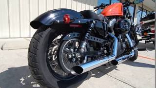 2010 HarleyDavidson® XL1200X  Sportster® FortyEight® Mirage Orange [upl. by Fiora]