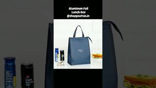 Aluminum foil thickened handcarrying lunch box lunch bag [upl. by Irap]