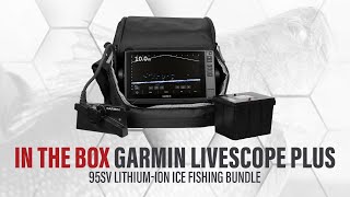 Garmin Livescope Plus LI Ice Bundle Unboxing [upl. by Eannyl]