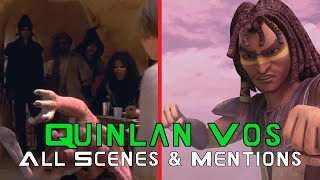 Quinlan Vos All Scenes and Mentions EP1 TCW EP3 OWK [upl. by Mittel]