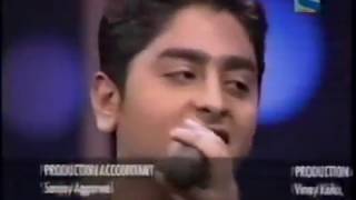 The young Arijit Singh live Lagan Lagi Fame Gurukul Last Day of arijit 2005 YouTube [upl. by Irrabaj360]