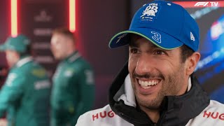 Daniel Ricciardo Post Qualifying interview  F1 2024 Bahrain [upl. by Gardell]