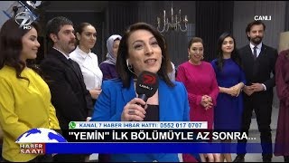 Kanal 7nin Yeni Dizisi Yemin Setinden Canlı Yayın [upl. by Lemaj]