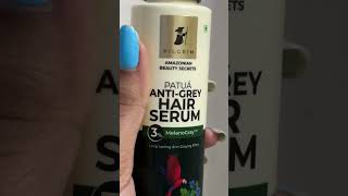 Pilgrim Anti Grey hair serum pilgrim pilgrimtribe review trending shorts skincare short [upl. by Macfadyn488]