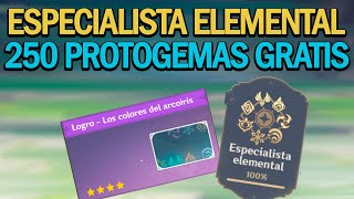 Logro ESPECIALISTA ELEMENTAL GUIA F2P Friendly  Genshin impact Gameplay español [upl. by Eicnan]