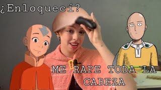 ME RAPE TODA LA CABEZA OTRA VEZ  CAMBIÓ DE LOOK EXTREMO [upl. by Maxy]