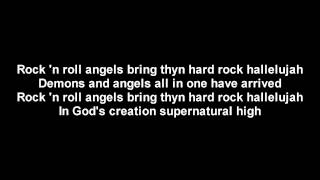 Lordi  Hard Rock Hallelujah  Lyrics on screen  HD [upl. by Brooke]