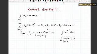 Kuvvet serileri başlangıç 34 [upl. by Mixie]