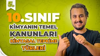 10Sınıf Kimya  Kimyasal Tepkime Türleri  5Ders  CHTayfa [upl. by Lassiter132]