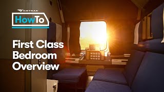 AmtrakHowTo First Class Bedroom Overview [upl. by Colette]