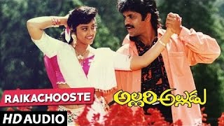 Raika Chusthe Full Song  Allari Alludu Songs  Nagarjuna Nagma Meena Vanisri  Telugu Songs [upl. by Ayotnom]