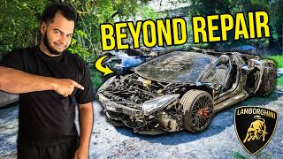 My Stripped 400000 Lamborghini Aventador Was Hiding A NASTY Surprise [upl. by Arannahs]