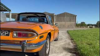 1976 Triumph Stag October 2024 Auction [upl. by Hakan]