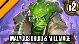 Hearthstone Boomsday  Malygos Druid amp Control Mill Mage P2 [upl. by Ire78]