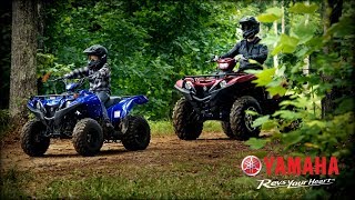 Yamaha Grizzly 90 Youth ATV [upl. by Annaeoj]