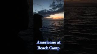 Americano at Evening Beach Camp shorts [upl. by Capon]