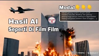 Hanya Modal Prompt Text Jadi Video Keren  Cara Membuat film AI [upl. by Ain]