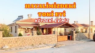 MUHTEŞEM TOKİ EVLERİ  TOKİ EVİNİ HAYALİMİZDEKİ EVE DÖNÜŞTÜRÜYORUZ EVİM ŞAHANE [upl. by Anyrak]