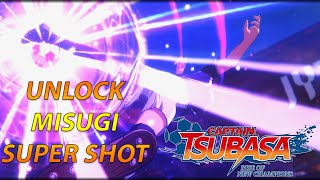 Captain Tsubasa Rise Of New Champions  How to unlock Misugis Super Shot  Sky Rocket Volley [upl. by Winonah]