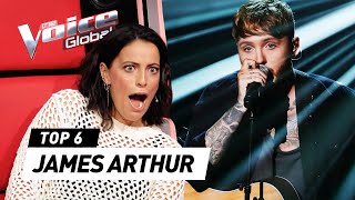 Incredible JAMES ARTHUR covers on The Voice [upl. by Adnaugal]