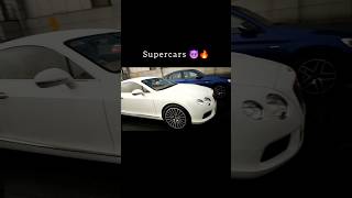 Superars In Sunday Ride supercars shortvideo shortsfeed shorts bentley mustang viralvideo [upl. by Lyrem]