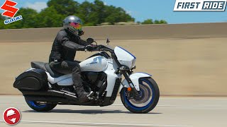 2019 Suzuki M109R  First Ride [upl. by Llyrrad]