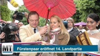 Fürst Alexander zu SchaumburgLippe eröffnet 14 Landpartie im Schloss Bückeburg [upl. by Melborn]