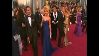 OSCARS 2012 Red Carpet Arrivals and Fashion Highlights Part 3 HD  ScreenSlam [upl. by Simonne]