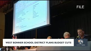 West Bonner School District plans budget cuts [upl. by Cynarra]