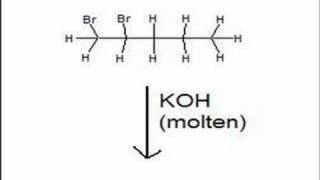 12dibromopentane with molten KOH [upl. by Haley]