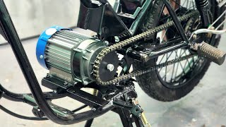 How to make a electric bike in cheap price [upl. by Nicoli]