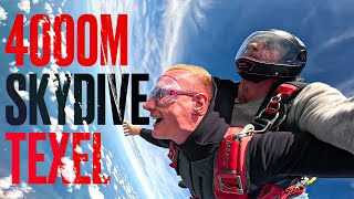 The Most Insane 4000m Skydive Ever  Paracentrum Texel The Netherlands [upl. by Ilyk969]