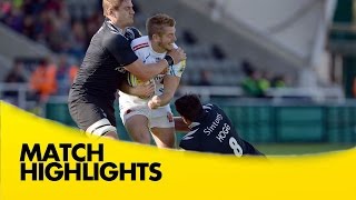 Newcastle Falcons v Exeter Chiefs  Aviva Premiership Rugby 201415 [upl. by Areit]