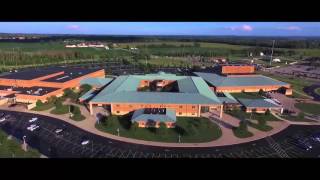 Pickerington North High School  Aerial Video [upl. by Ahsyas617]