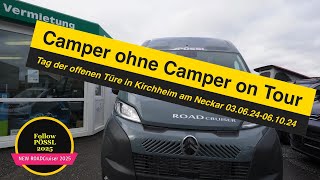 ⚠️ 2025 Camper ohne Camper on Tour Schnäppchen Tage in Kirchheim am Neckar und viele Modelle 2025 [upl. by Otis]