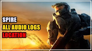 Spire All Audio Logs Location Halo Infinite [upl. by Jordana]