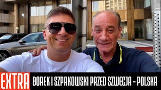 MATEUSZ BOREK I DARIUSZ SZPAKOWSKI PRZED MECZEM SZWECJA  POLSKA [upl. by Eidorb179]