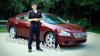 2013 Nissan Maxima 35 SV  Carscom Video Review [upl. by Aime]