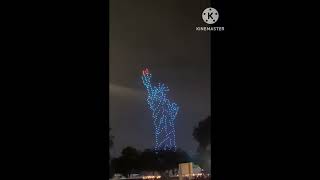 Drone Light Show Westland [upl. by Groot489]