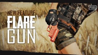 PUBG  New Feature  Flare Gun [upl. by Severson]