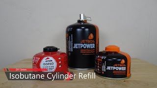 Isobutane Fuel Cylinder RefillBackpacking Fuel [upl. by Annayak]