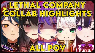 【ALL POV】LETHAL COMPANY Collab Highlights【VSPO EN】 [upl. by Nueoras765]