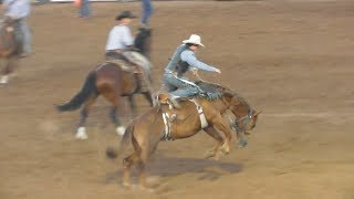 Saddle Broncs  2018 Will Rogers Range Riders Rodeo  Thursday [upl. by Nylorac]