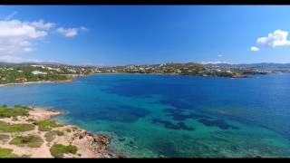 Cape Sounio Asimakis beach  Epopsis Drone Videos [upl. by Winther693]